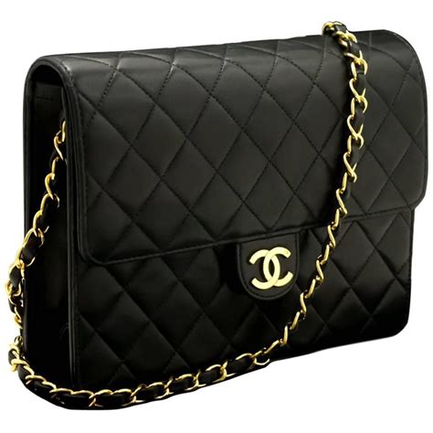 chanel chain bag black shoulder 2015 limited edition|chanel shoulder bag ioffer.